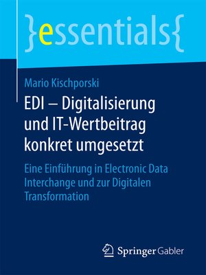 cover image of EDI – Digitalisierung und IT-Wertbeitrag konkret umgesetzt